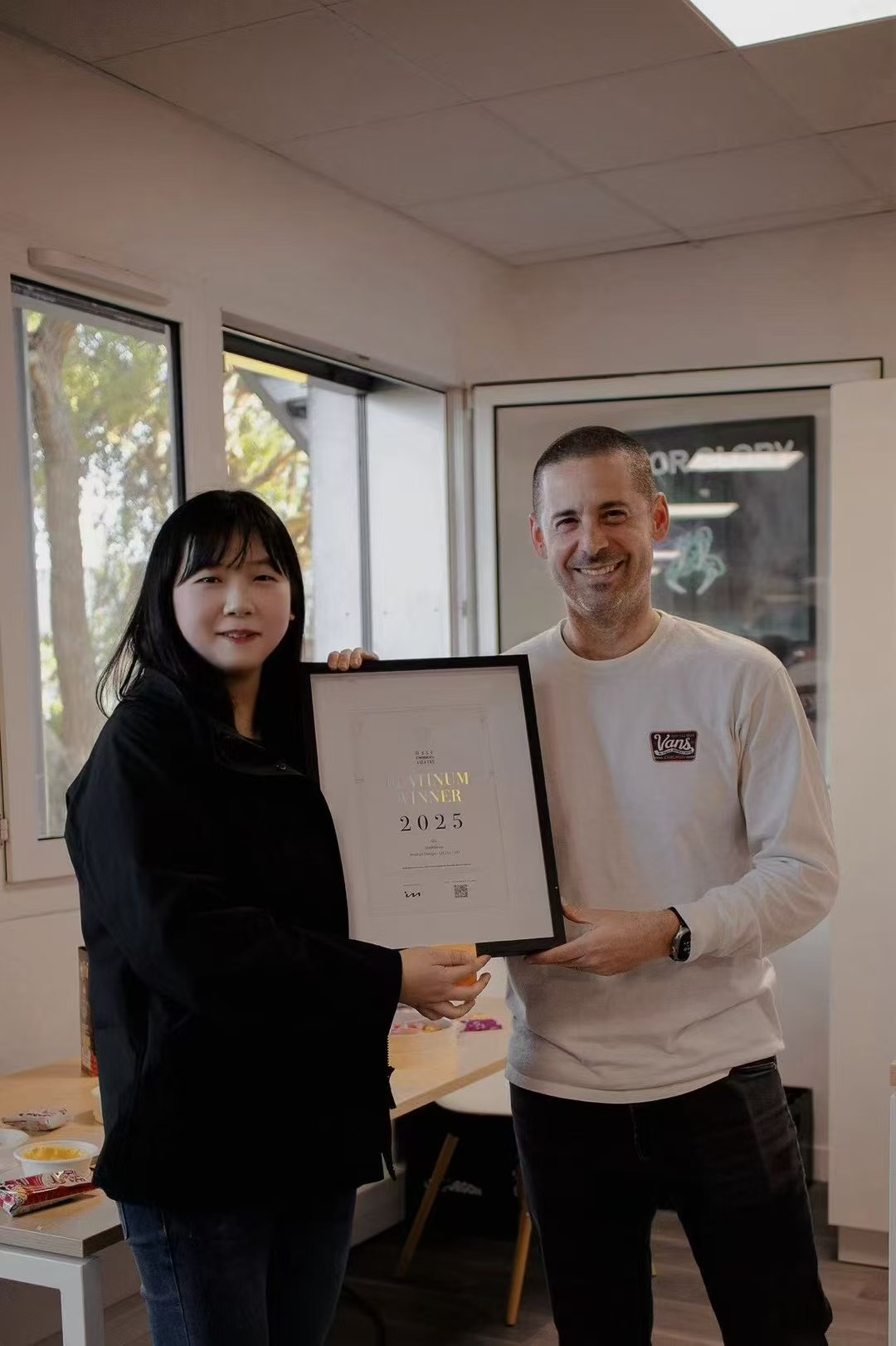 Receiving recognition from the Chief Product Officer