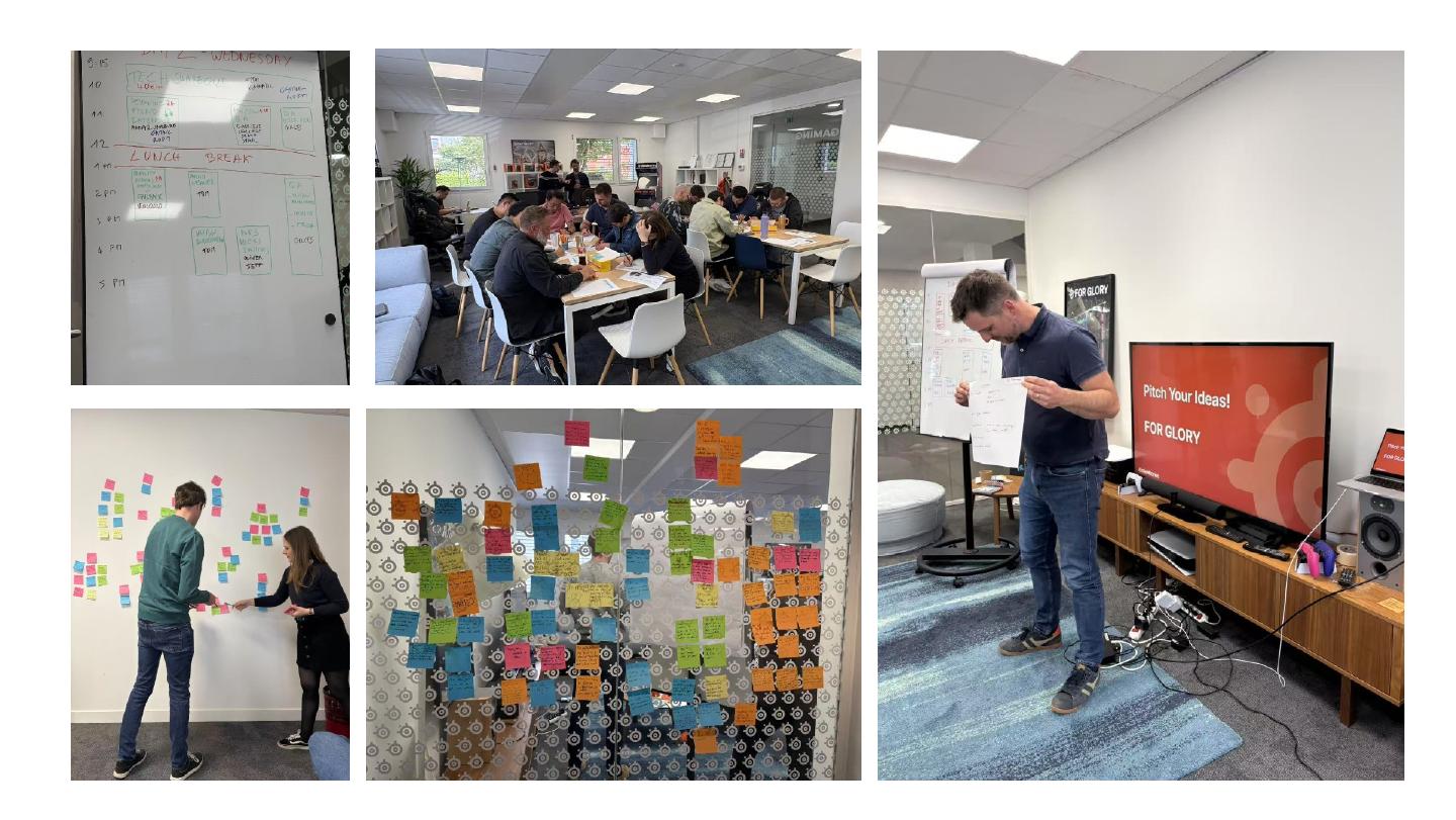 Ninna facilitating collaborative product workshops